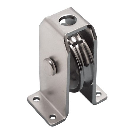 STAINLESS SURFACE MOUNT BLOCK, 3" TYPE "A", 304/316 SS