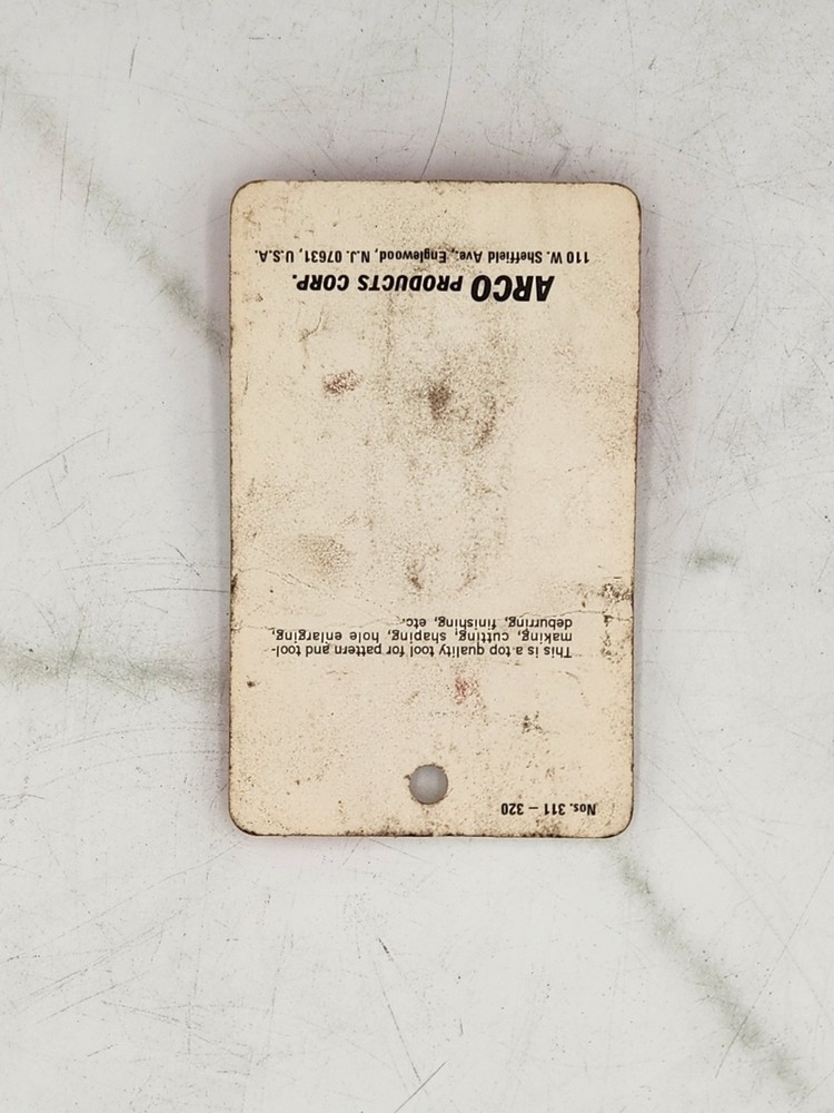 Vintage Arco Rotary file 311