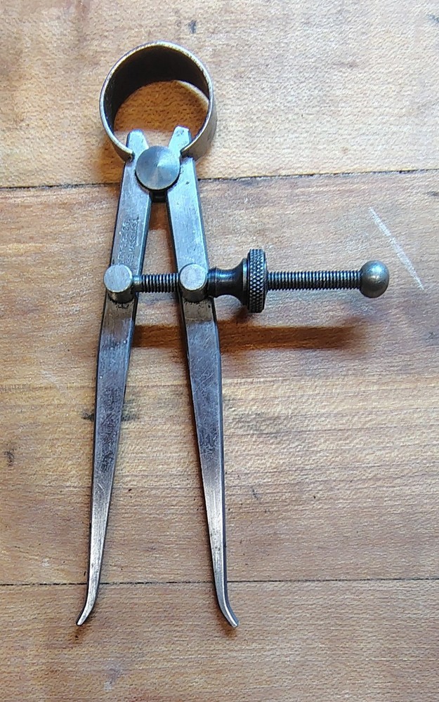 🗽 VINTAGE UNION TOOL 4" ID CALIPER