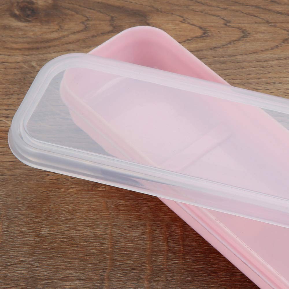 3 Pcs Camping Cutlery Case Utensil Flatware Box Dishware Kitchen Utensils Pic...