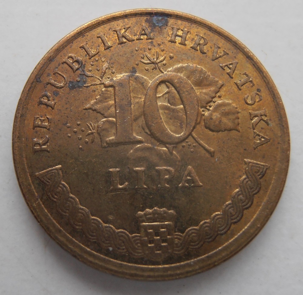 CROATIA 10 LIPA 1997