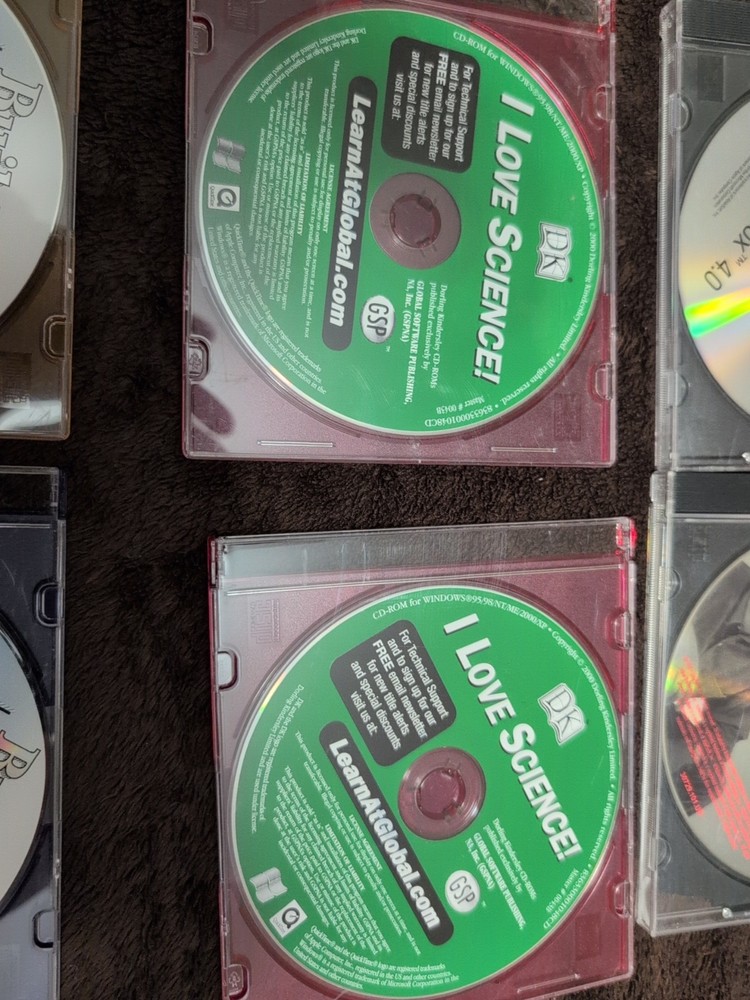 Various PC Educational Software (Listed in Description)