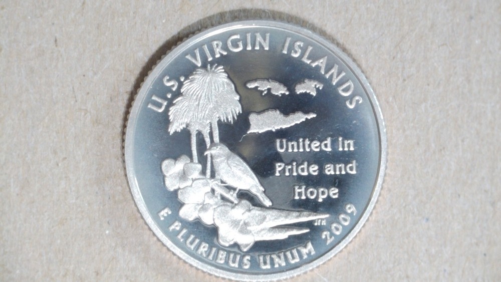 2009 S US TERRITORY VIRGIN ISLAND DCAM PROOF