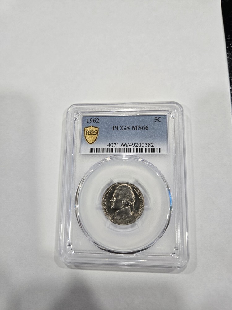 1962 Nickle Pcgs Ms66