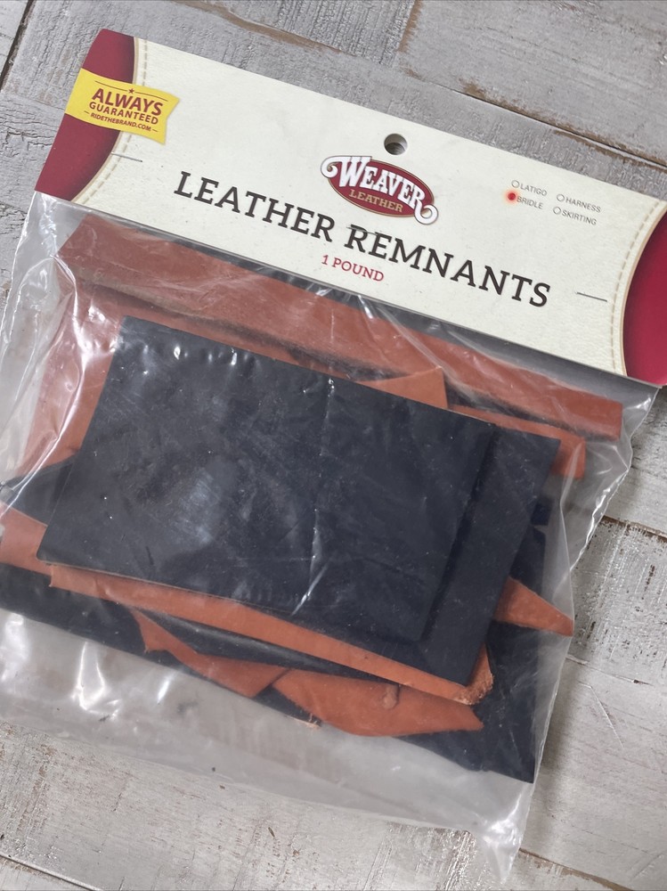 leather remnants 1 Pound Bridle