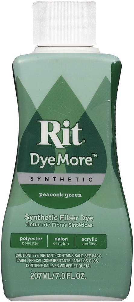Rit Dye More Synthetic 7oz-Peacock Green