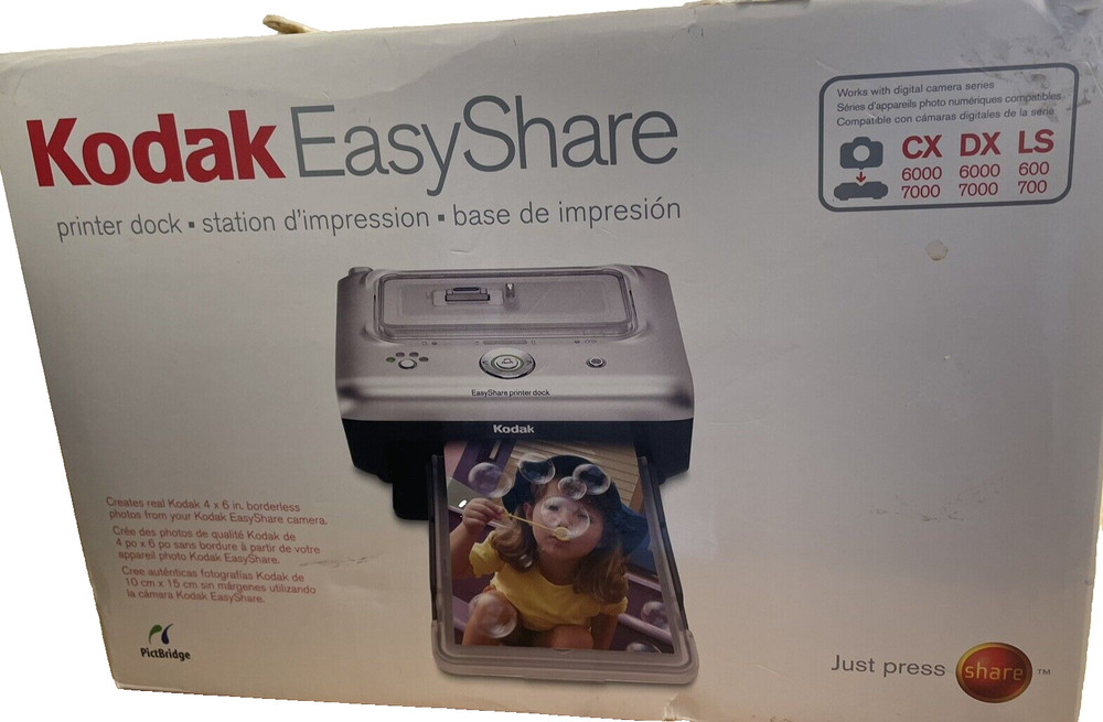 Kodak Easy Share Printer Dock with AC Adapter