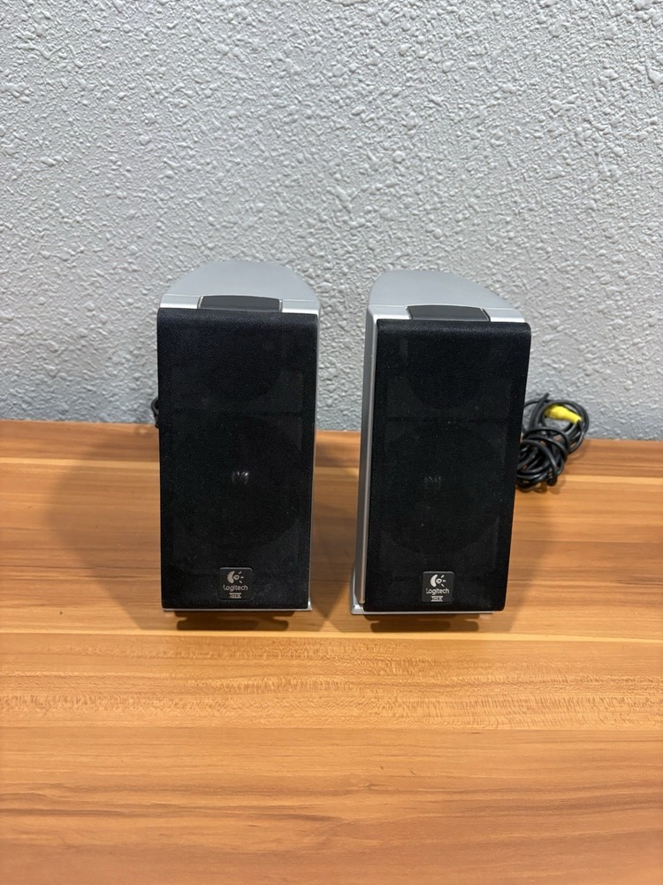 Logitech Z-2300 THX Certified Computer Satellite Replacement Speakers pair