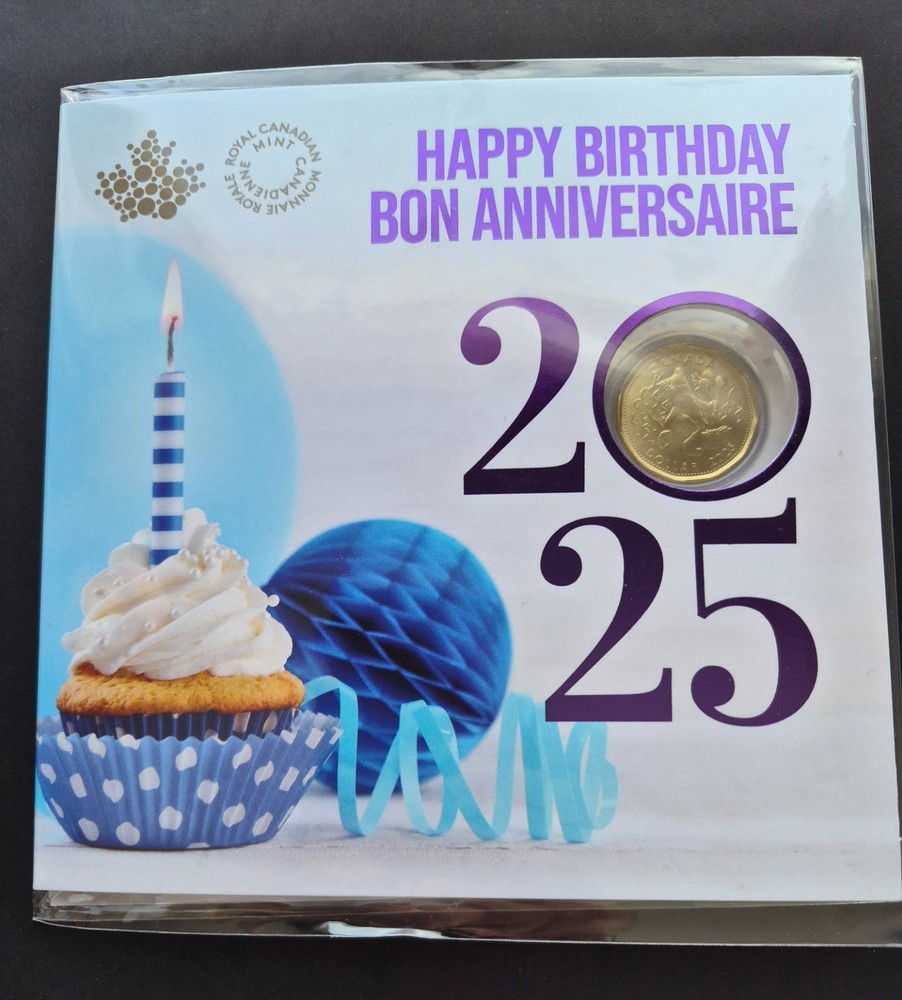 ***  CANADA  2025  HAPPY  BIRTHDAY  ***  SEALED  COINS  SET  ***