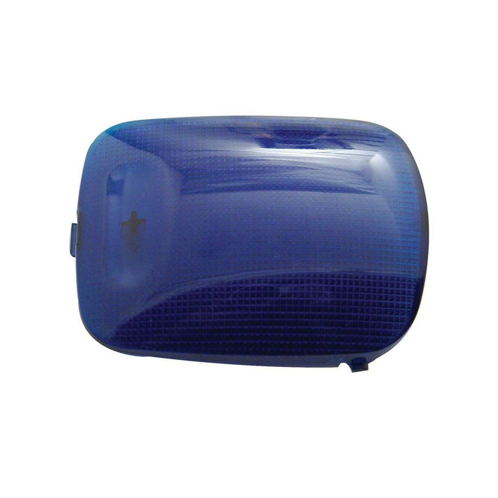 Blue Rectangular Dome Light Lens For 2006+ Peterbilt 357/378/379/385/386/389