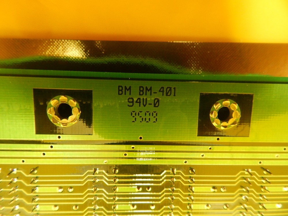 Matrix Integrated Systems BM-401 Backplane PCB Board System 10 Style 1104 Used