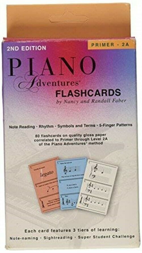 Piano Adventures Flashcards In-A-Box