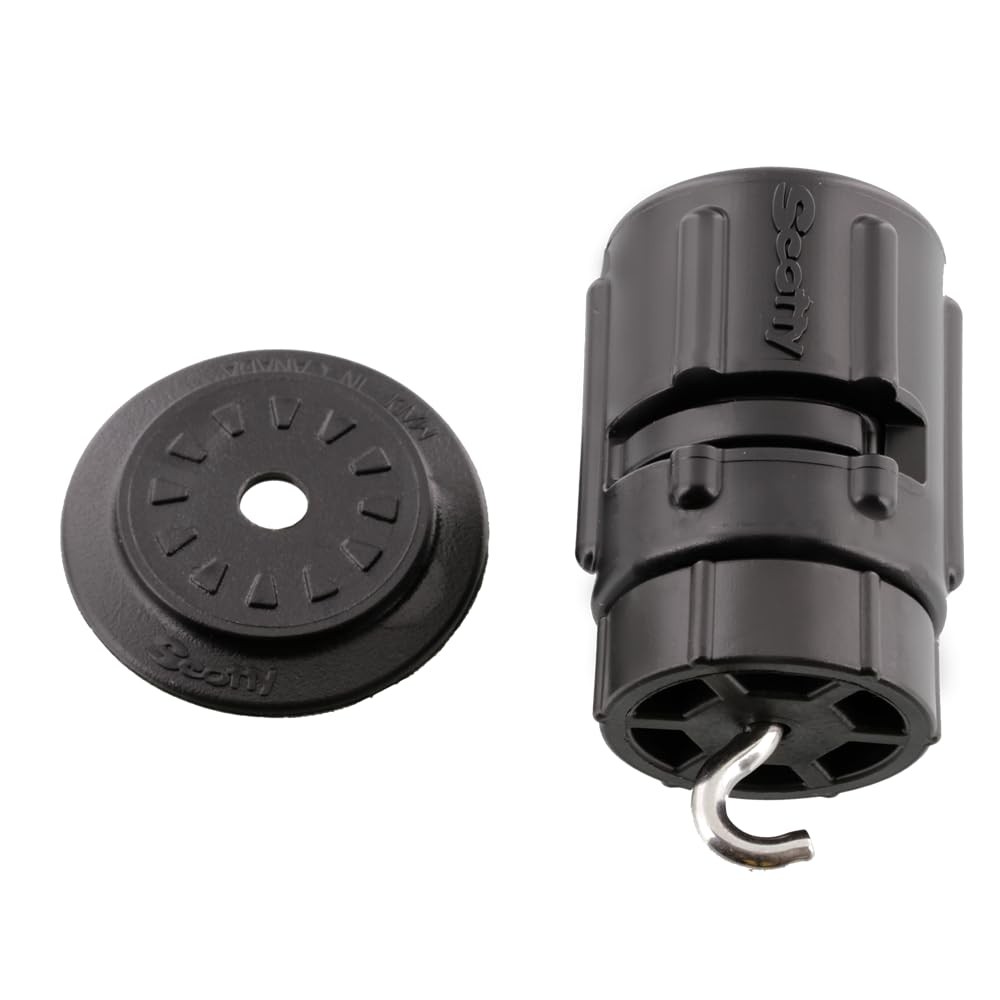 #436 Stand Up Paddle Board Leash Plug Adapter, Black