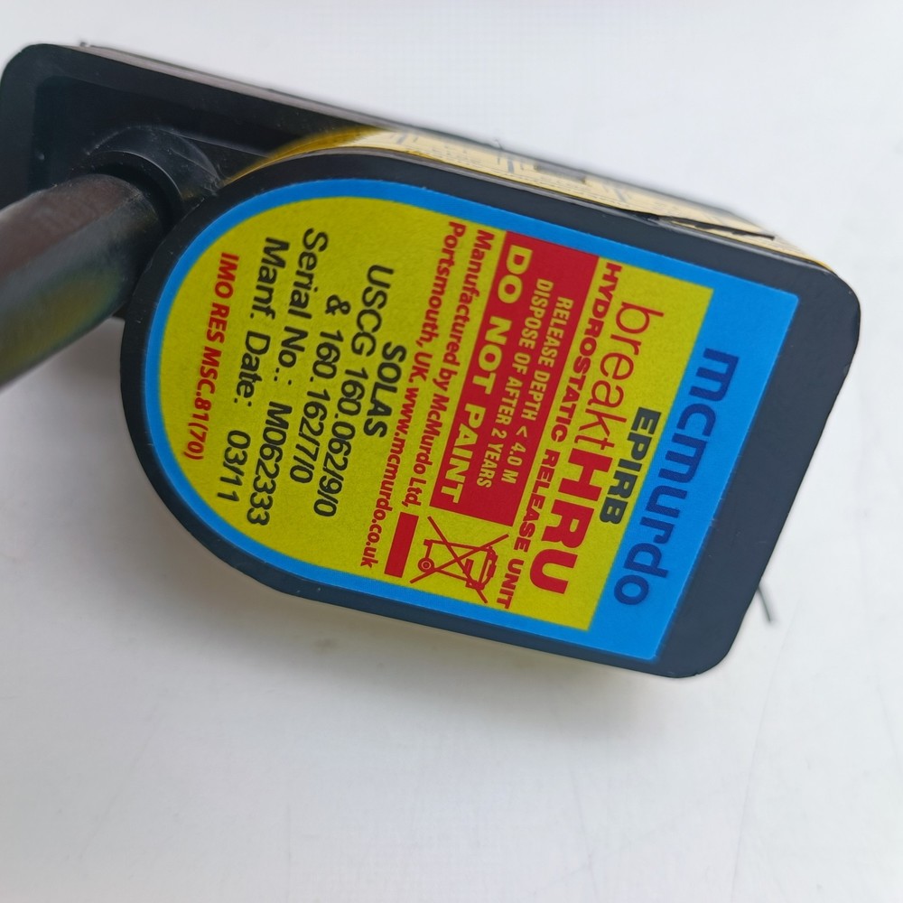 McMurdo EPIRB Hydrostatic Release Unit Boat Emergency Kit
