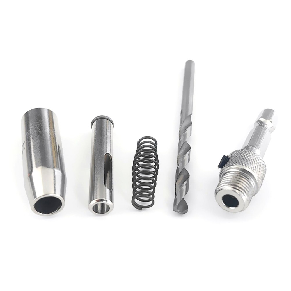 1/4in Hex Self Centering Hinge Hardware Drill Bit Set With Unique Design