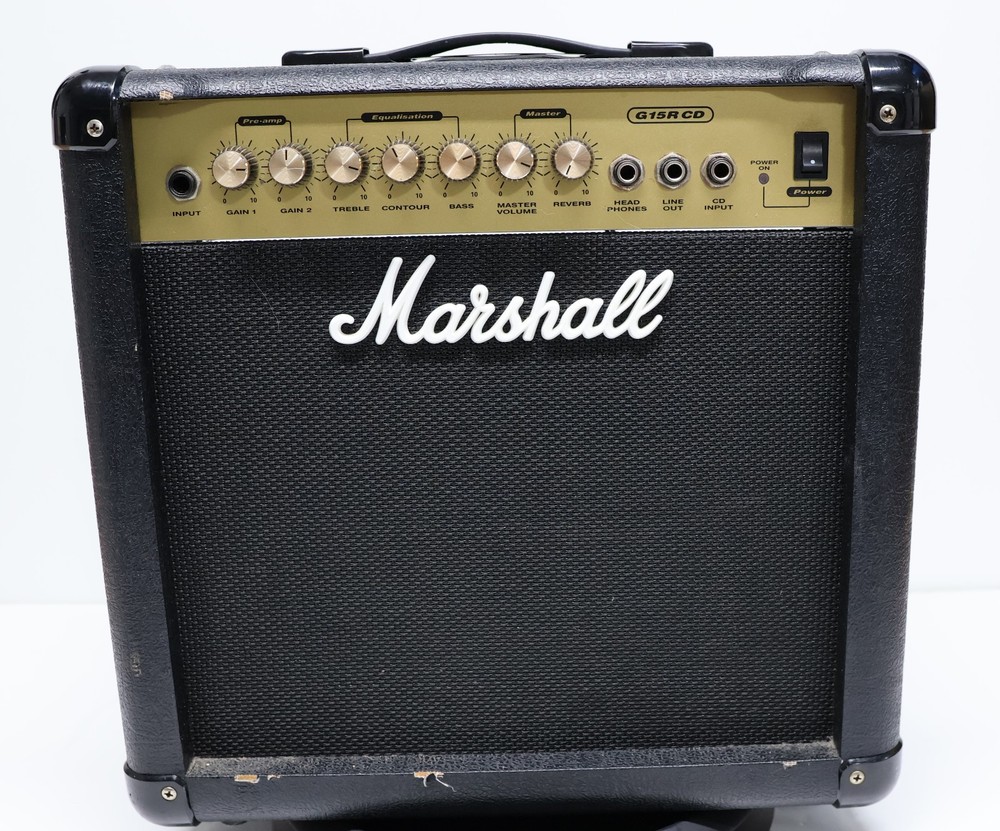 Marshall G15RCD G15 Solid State 15 watt Combo Guitar AmpAmplifier Working Tested
