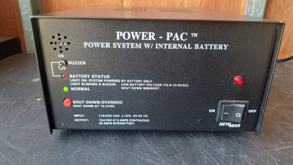 POWER-PAC Power System with Internal Battery.