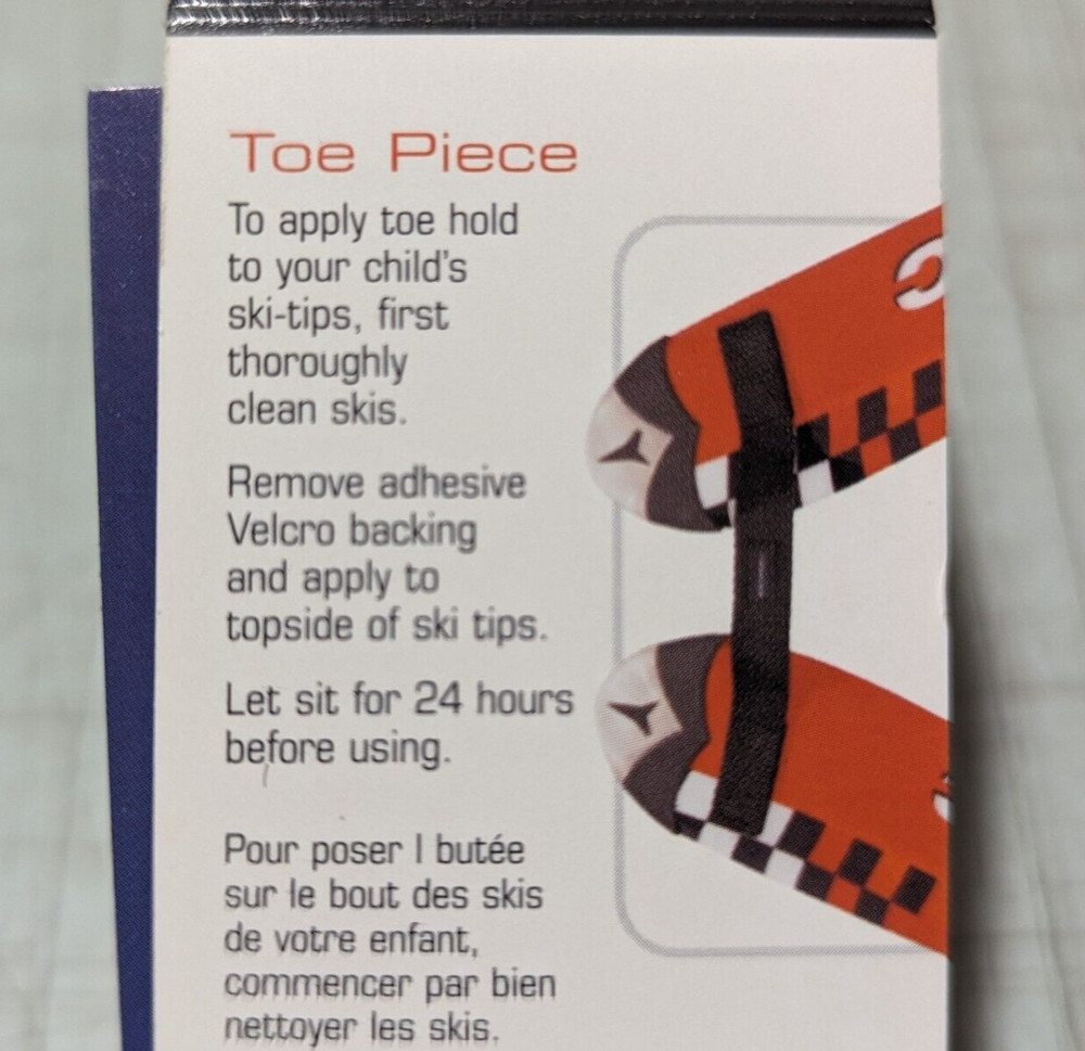 RC Child Ski Tip Toe Hold Strap Piece NEW