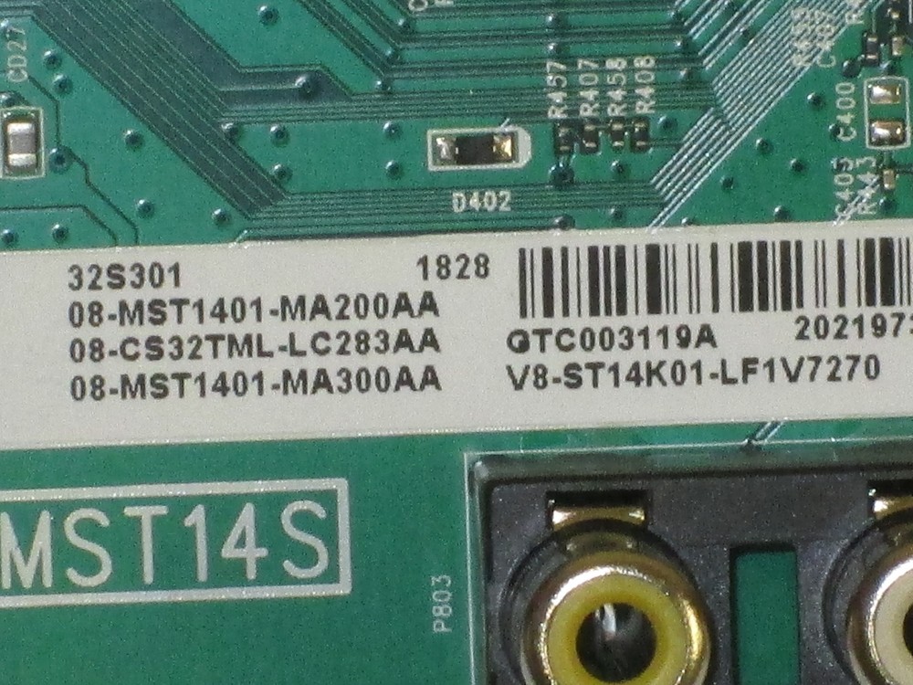 TCL 32S301 Main Board 08-CS32TML-LC283AA