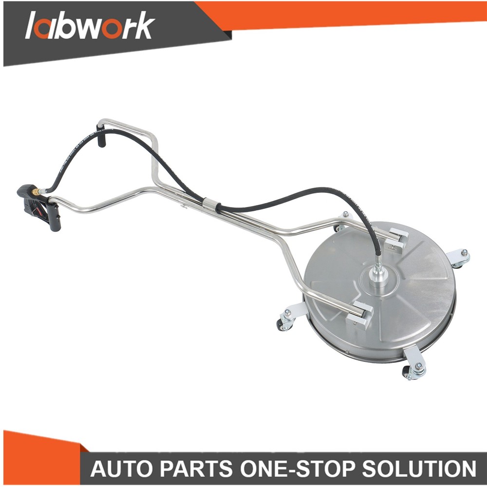 Labwork 18" Pressure Washer Surface Cleaner 6000PSI Dual Handle Quick Connect