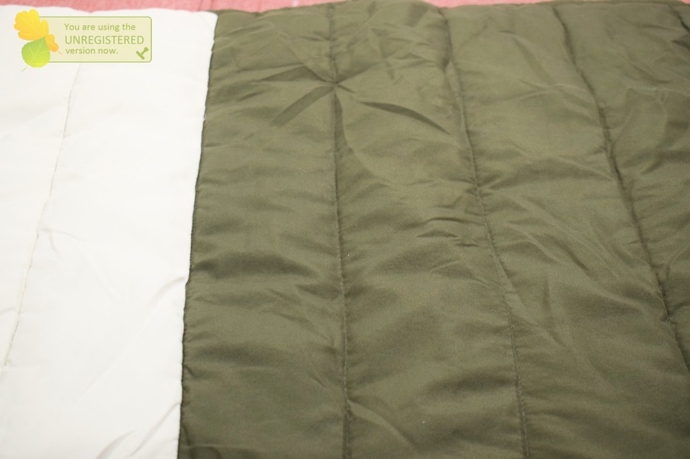 Green & White Pillow Sham 20x26"