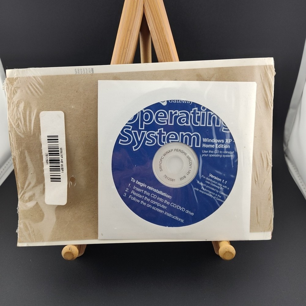 Microsoft Windows XP Home Edition (PC, 2002) Gateway Computer LN