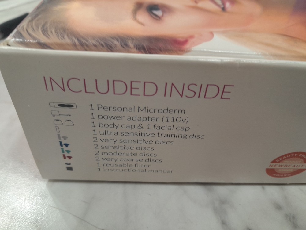 PMD Personal Microderm Pro New Open Box Missing Training Disc