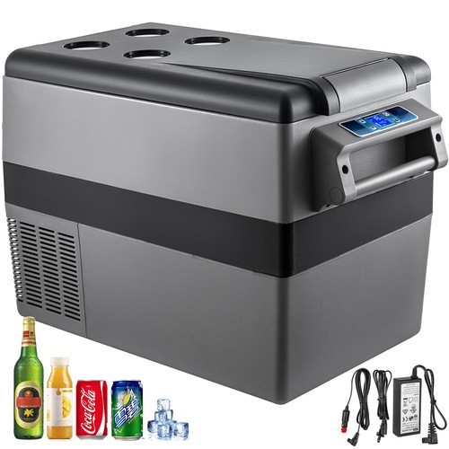 45L Car Refrigerator Mini Fridge Freezer Portable Compressor Cool