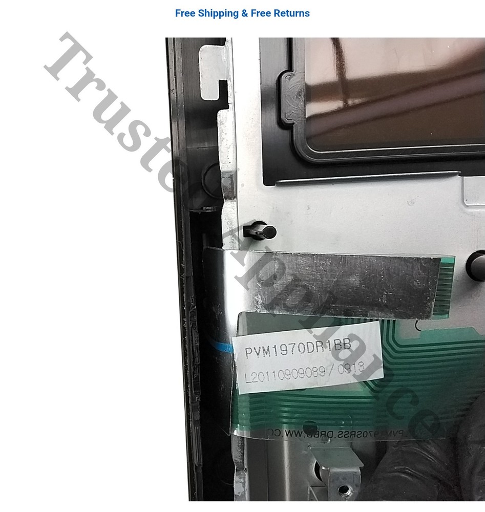 Microwave Control Panel Console PVM1970DR1BB Black