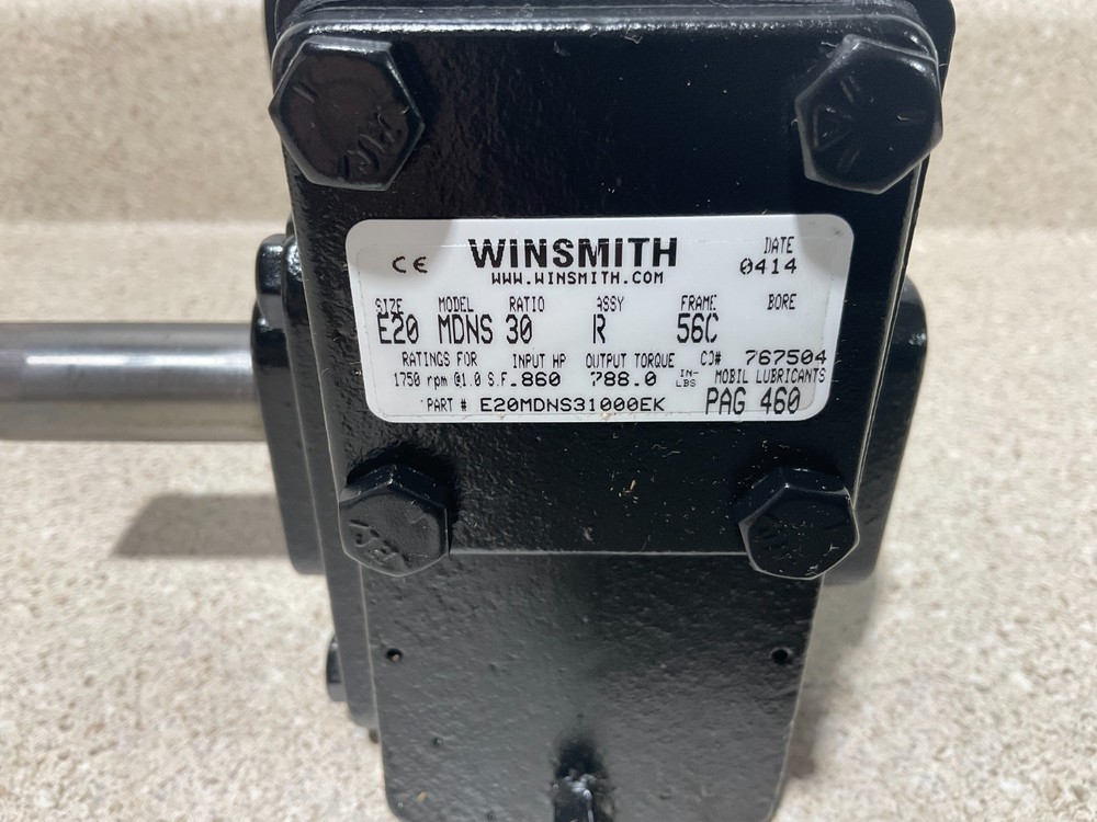 Winsmith E20MDNS31000EK Ratio:30