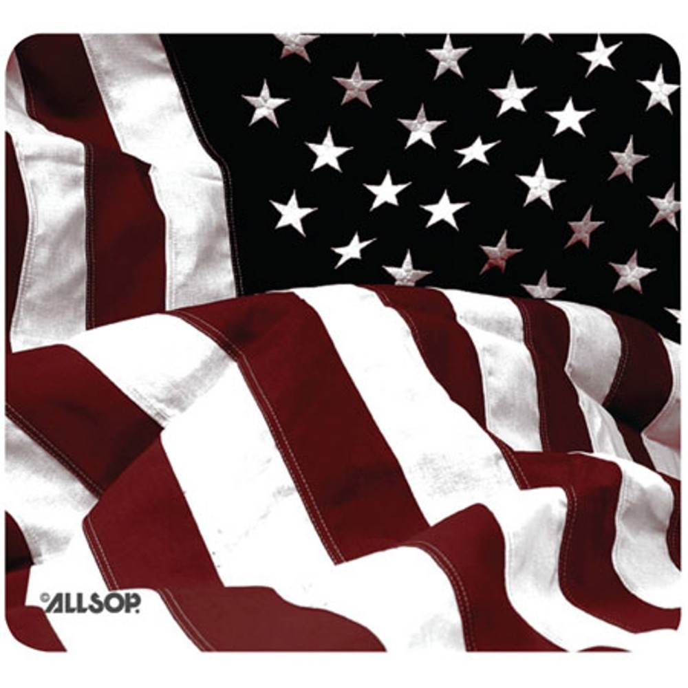 Allsop American Flag Mouse Pad