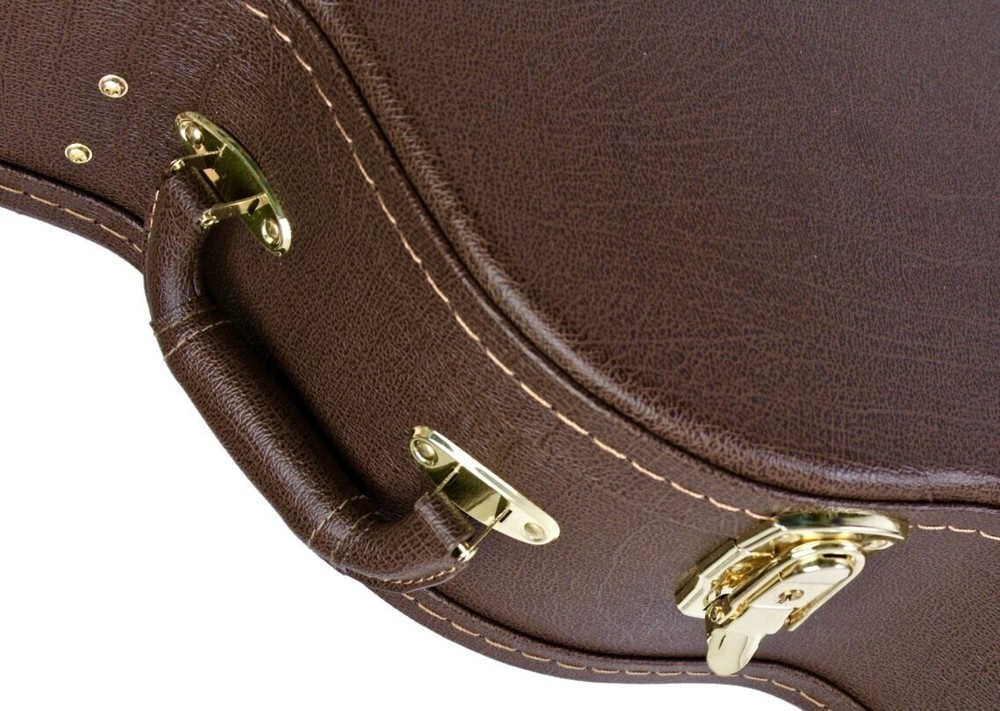 Small-Body/Classical Acoustic Guitar Hard-Shell Case (Brown)