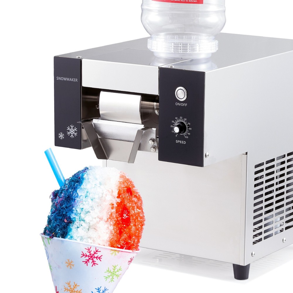 Kolice 275 lbs/day Automatic Snowflake Ice Machine Ice Shaved Maker Air Cooled