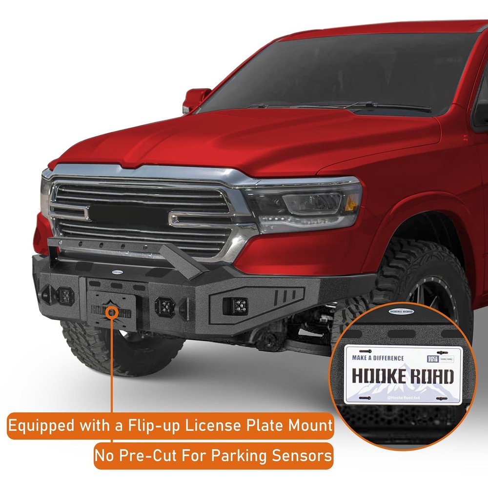 Front Winch Bumper for 2019-2024 Ram 1500