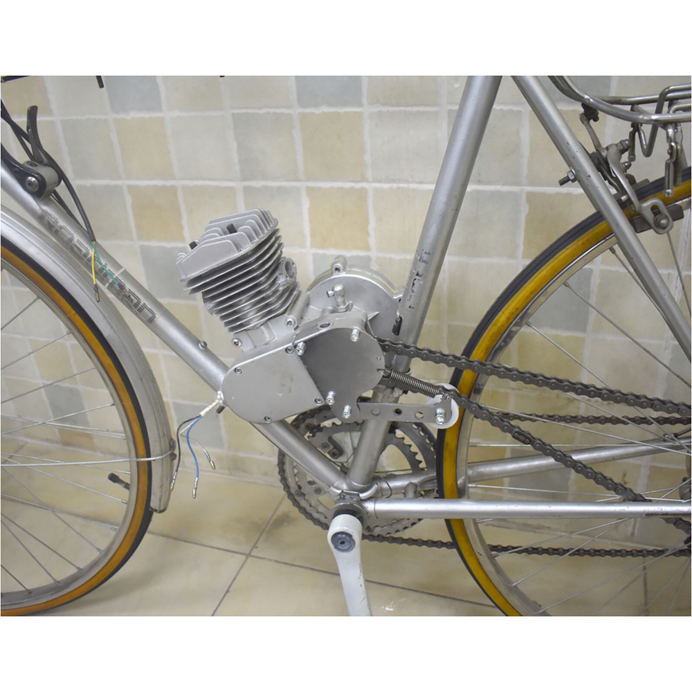 Silver Chain Tensioner Set For 49cc 66cc 80cc 2-Stroke Engine Motorized Bicycle