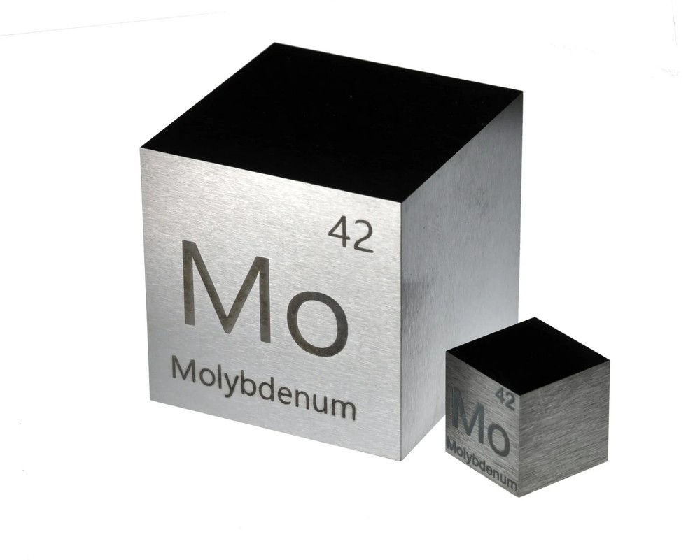 Molybdenum Metal 10mm Density Cube 99.95% for Element Collection 10 Gram in Cube