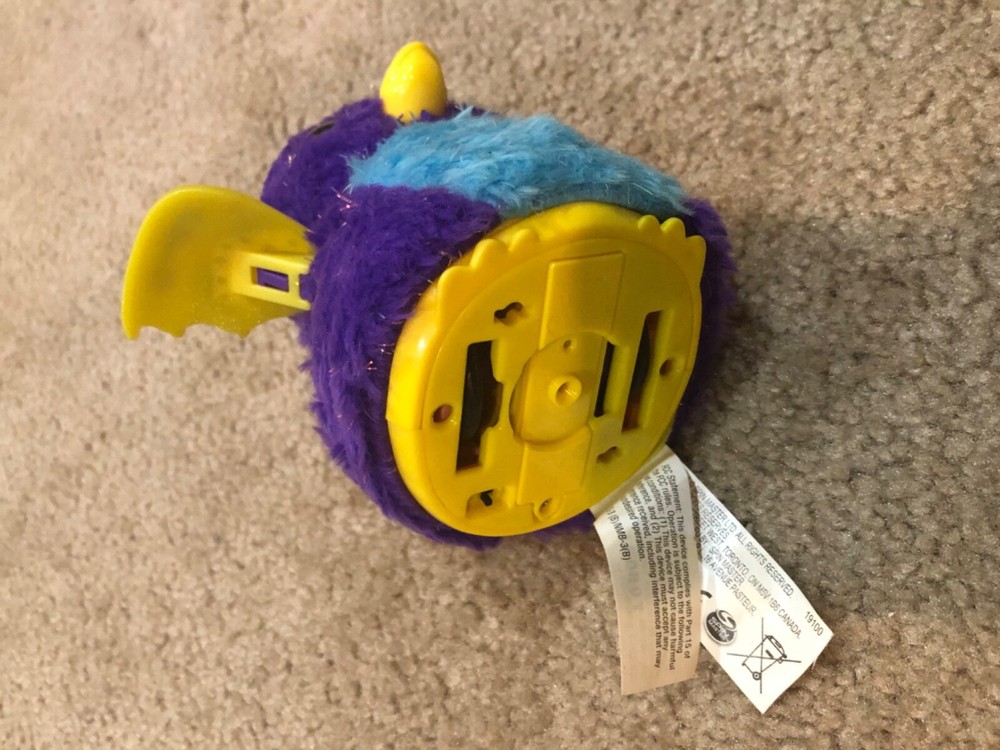 Hatchimals Draggle Purple Blue Green Tested Working