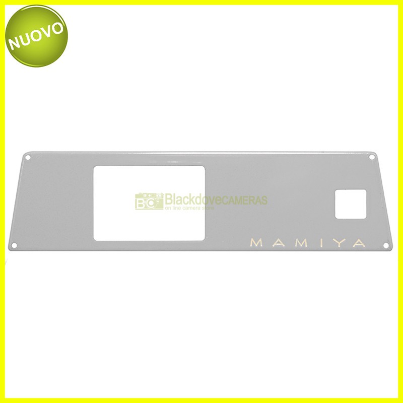 Original Mamiya Press 23 camera front end. Grey front plate. Replacement.