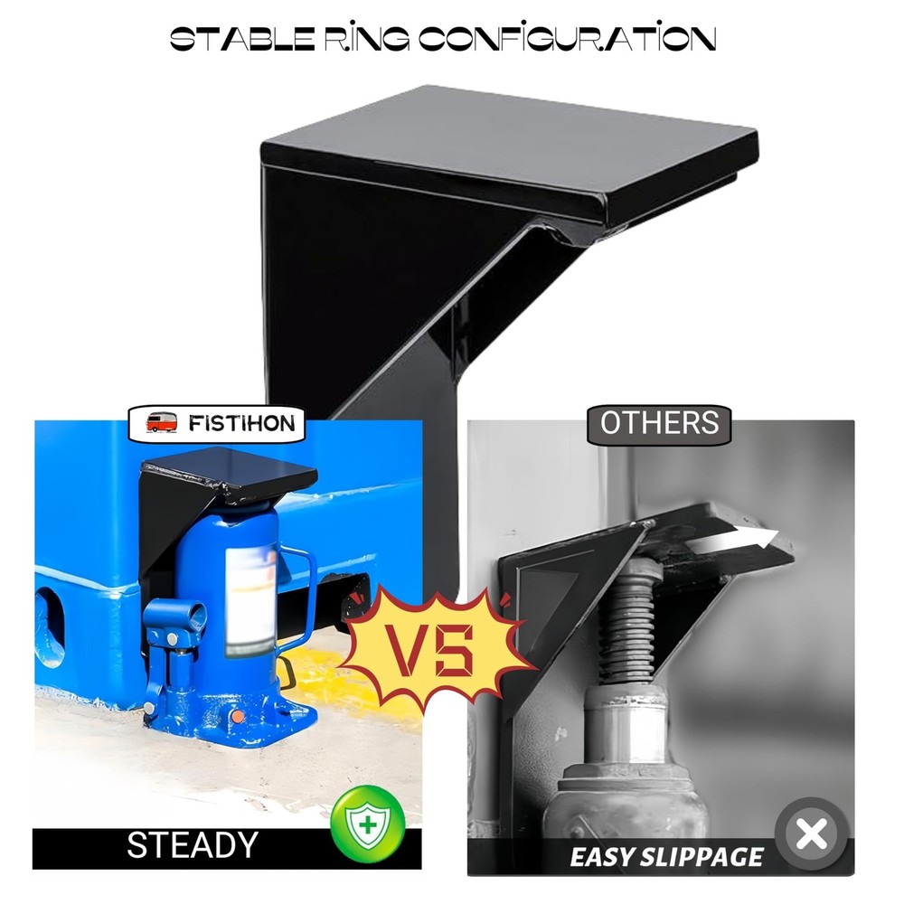 Upgrade Shipping Container Jack Lug, with Limiter Jack Leveling Attachment, S...