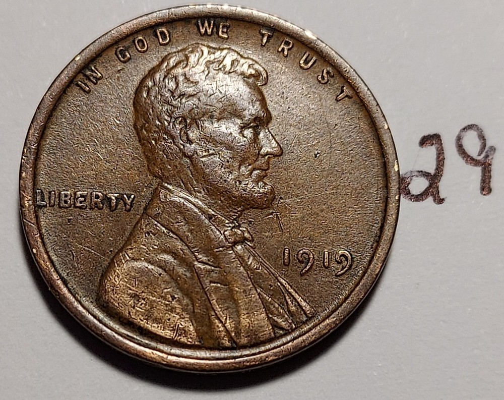1919 Lincoln Wheat Cent   #29