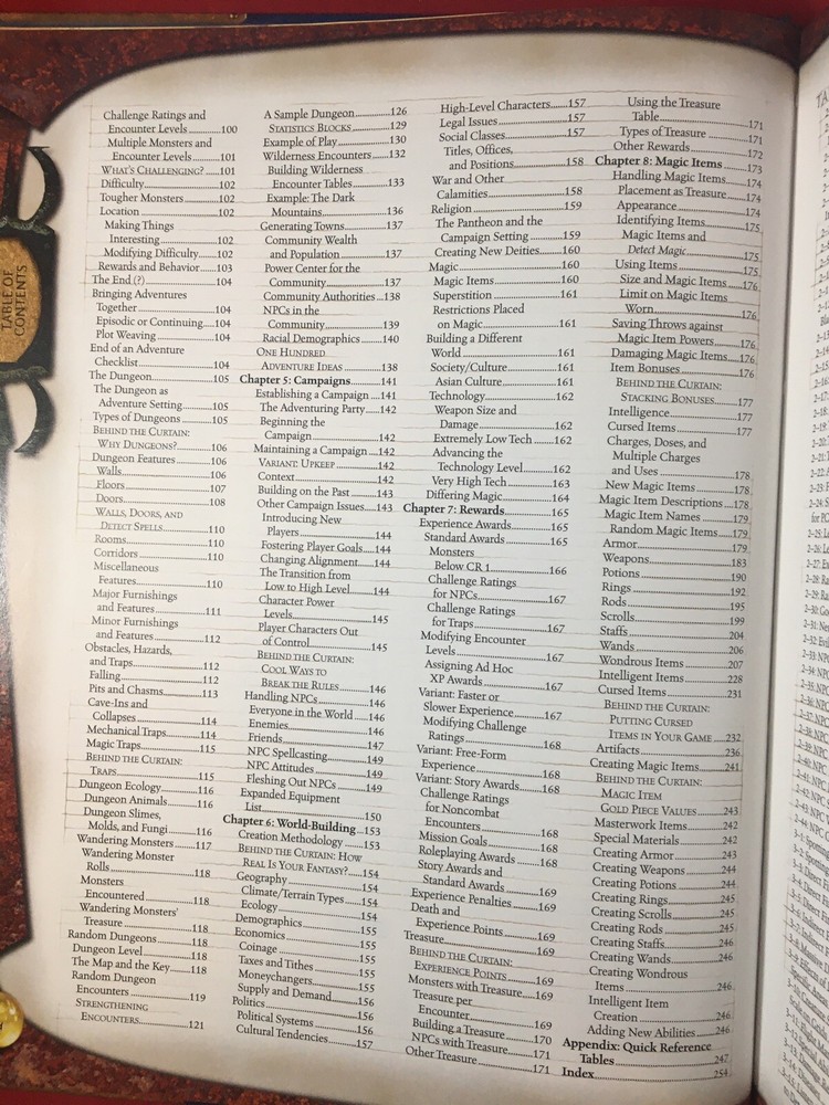 Dungeons & Dragons D&D Dungeon Master’s Guide Core Rulebook II 2000