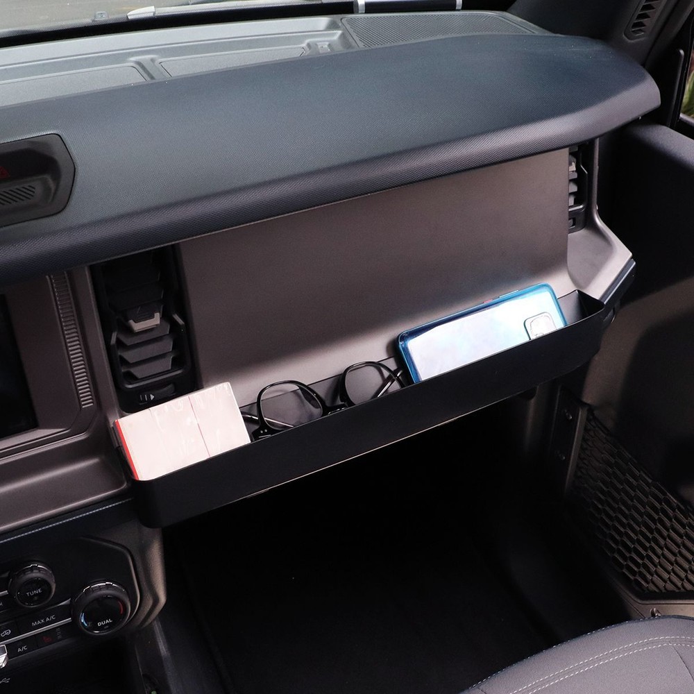 Front Console Passenger Storage Box Organizer For Bronco 2/4DOOR Accessories 21+