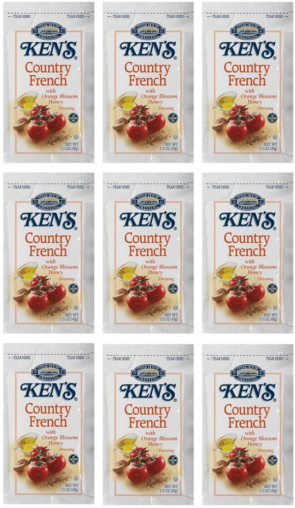 20 Count | Salad Dressing Packets | Individual Single Serve Salad Dressing