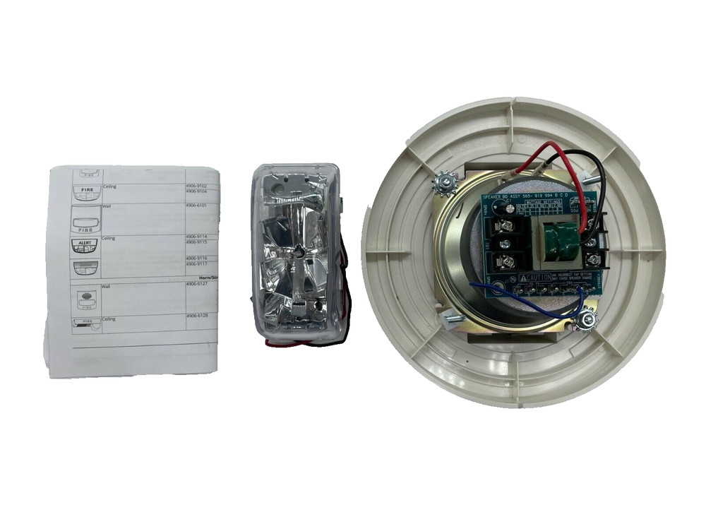 Simplex 4906-9154 Speaker Strobe Multi-Candela Synchronized Strobe