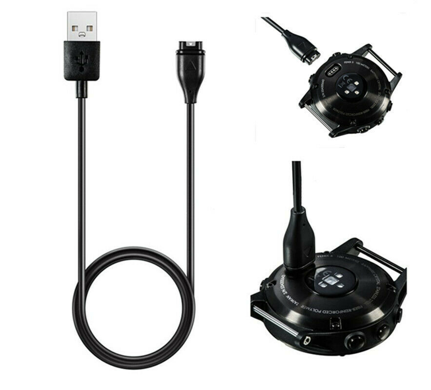 USB Charger Dock Data Sync Charging Cable For Garmin Vivoactive 3/ 3 Music