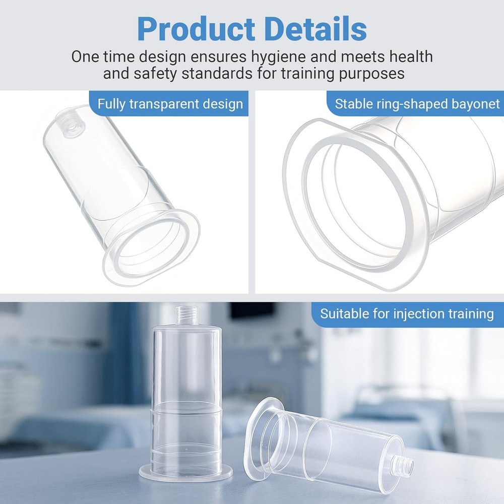 Disposable Transparent Connector Multi Sample For Needle Accessories Fit 50PCS