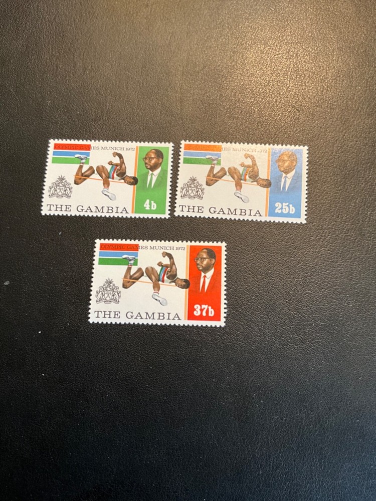 Stamps Gambia Scott# 276-8 never hinged