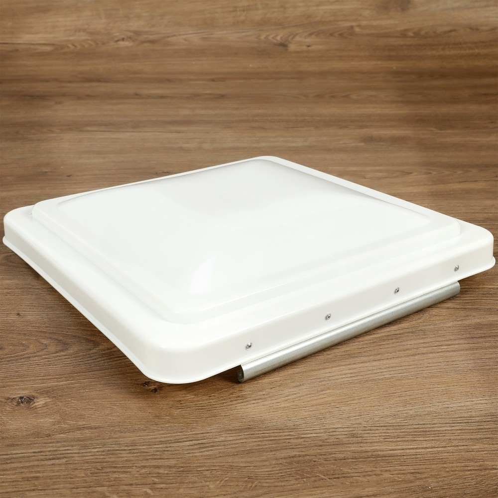 2 Pack RV Vent Covers Camper Roof Replacement Trailer Ventline White 14" x 14"
