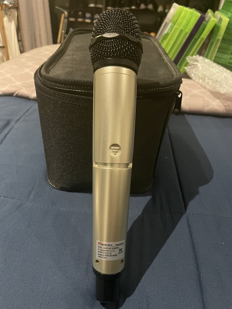 Magic Sing EX23DTH Microphone ENTER TECH WIRELESS MIC MODEL Magic Duet(EX23DTH)
