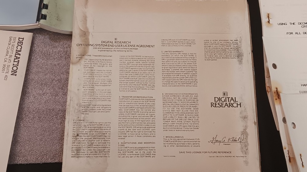 DEC Digital DECMATION D100Q Z80 processor card CP/M PDP-11 (1982)